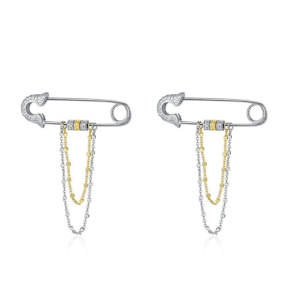 Safety Pin Earrings