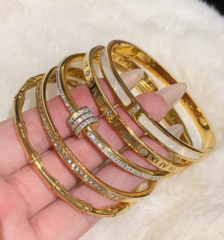 Layered Bangle Collection