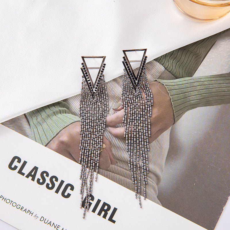 Andrea Tassel Drop Earrings