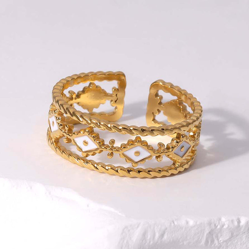 Roman Style Open Rings