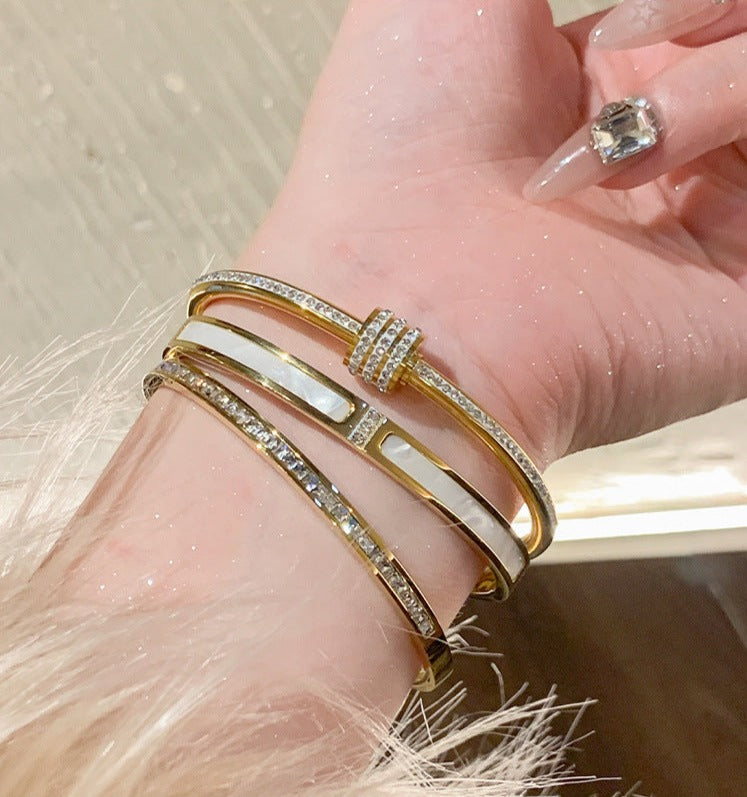 Layered Bangle Collection