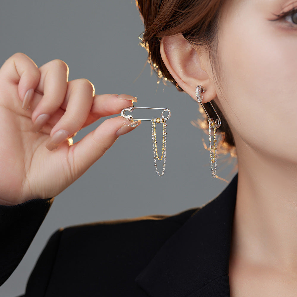 Safety Pin Earrings