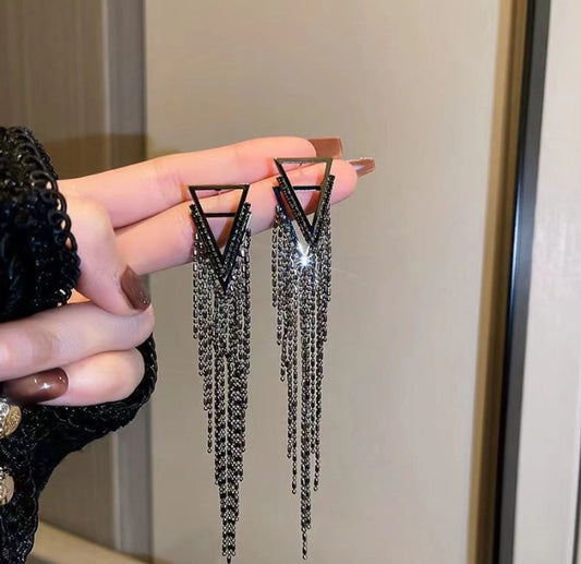 Andrea Tassel Drop Earrings