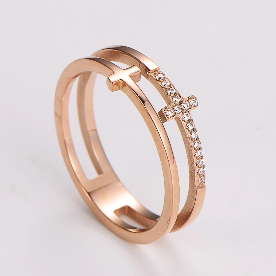 Stacked Cross Ring