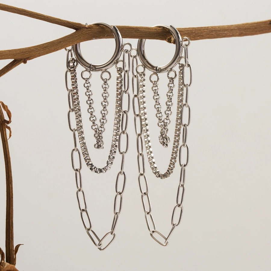 Vintage Chain Link Earrings