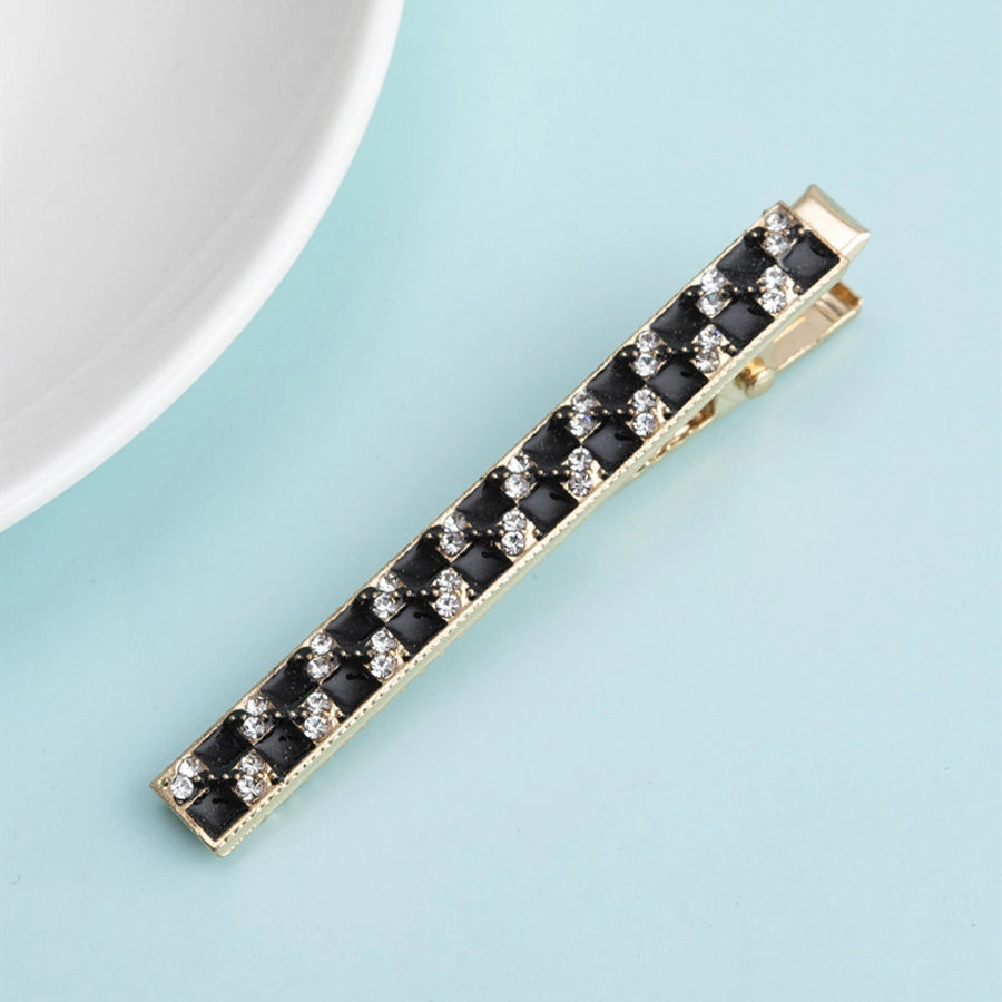 Lattice Rhinestone Hair Clips