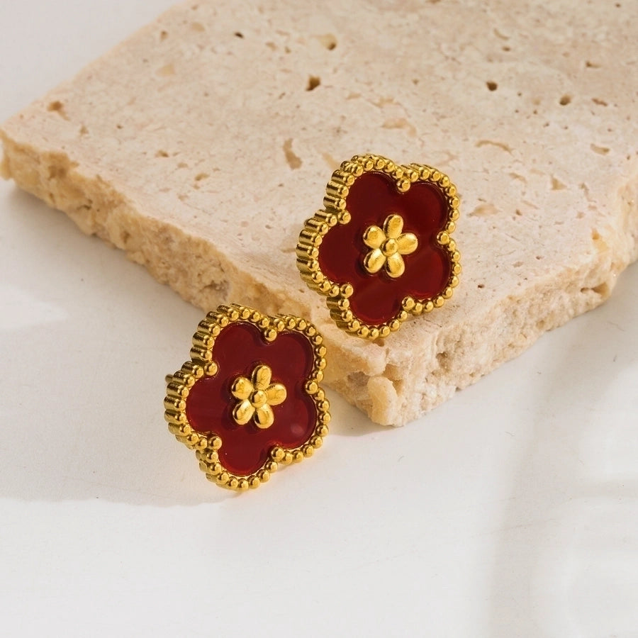 Alhambra Stud Earrings