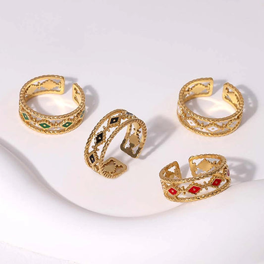 Roman Style Open Rings